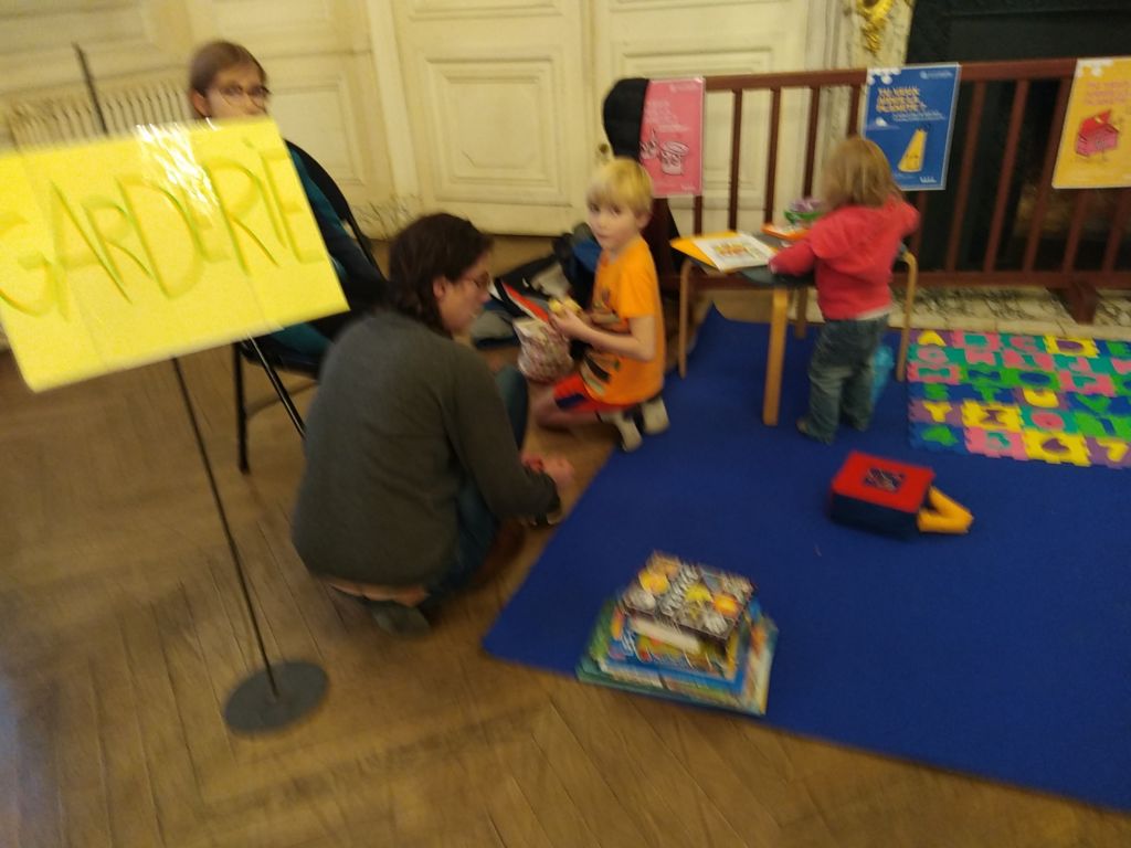 Stand garderie enfants